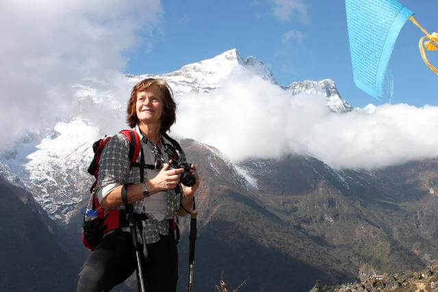 Idolfoto :) Ewa Nilsson - Expeditionsmedlem, Island Peak