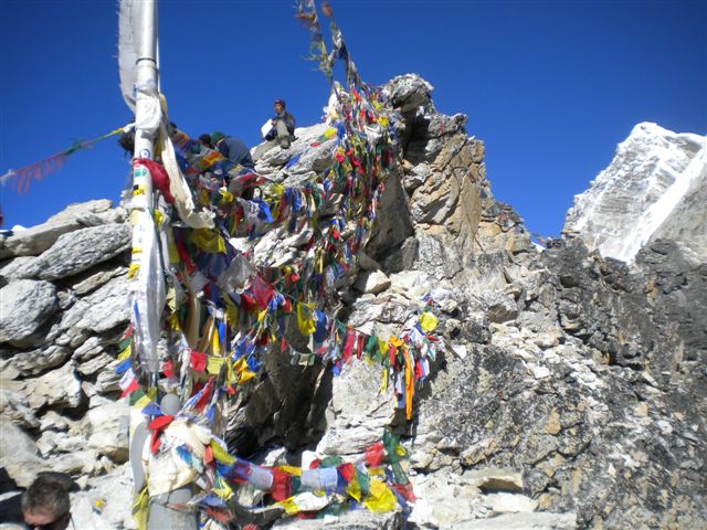 Toppen av Kala Pathar! Foto: Dan Ekstrom