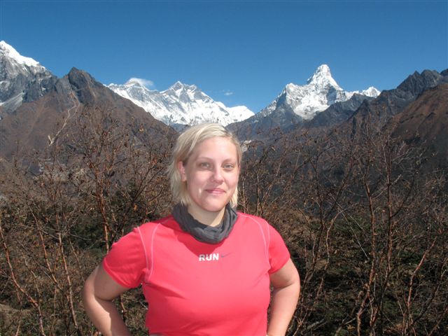 Hi On Life's praktikant Emelie vid Everest View Hotel