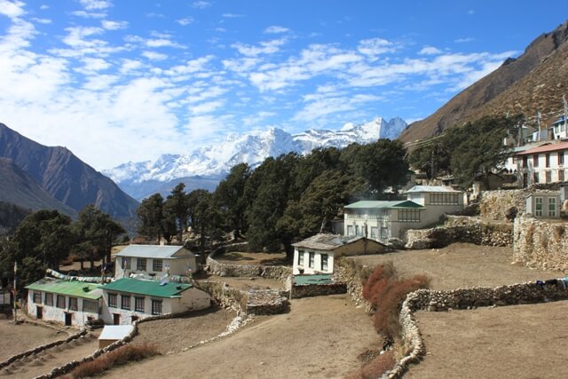 Upper Pangboche, en fin liten by i Everestregionen!