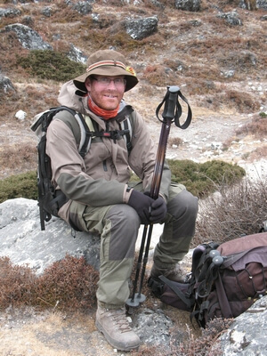 Expeditionsmedlem Johan Lauritz